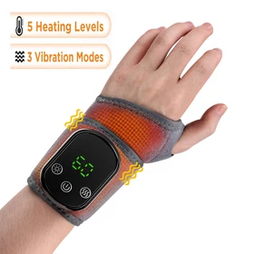 Electric Heating Guard Hot Compress Vibration Massage Rechargeable Brace Support