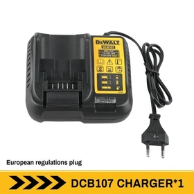 For DEWALT DW089LG DCB107 Charger for 10.8V-20V Lithium Batteries