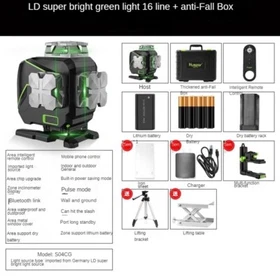 Huepar Level Outdoor High Precision Green Laser Wall Angle Thin Line 12 Lines