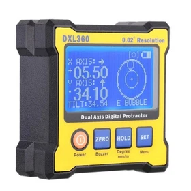 Electronic Level High-Precision Dual-Axis Digital Angle Measuring Instrument