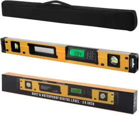 313026598551 2PM TOOLS Digital Torpedo Level Protractor Lcd