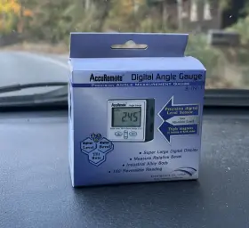 35-222-AC ACCUREMOTE Lit Digital Angle Cube Gauge Lcd Display
