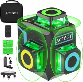 A12PRO-S ACTBOT Laser Level Leveling Cross Line Horizontal