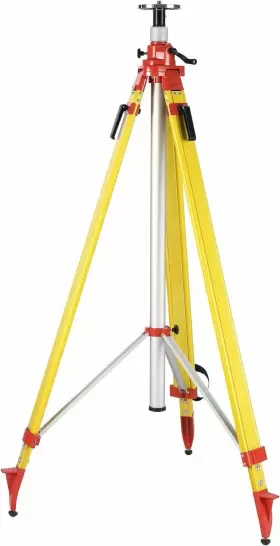 740-04-ELV-157 ADIRPRO Giant Wood Fiberglass Elevating Tripod