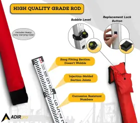 810071530319 ADIRPRO Rod Telescoping Measuring Stick #2