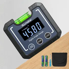ALL006 ALLMETER Digital Angle Finder Level Magnetic Gauge