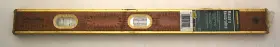 BB031230 AMERICAN Mahogany Masons Level Brick Block Cement