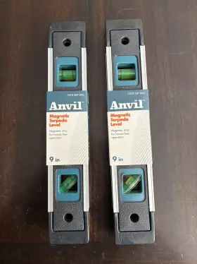 031146150601 ANVIL Magnetic Torpedo Levels
