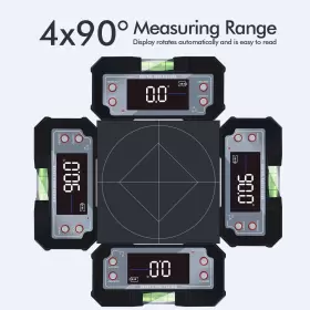 AT004 ARSHTOOL Digital Angle Gauge Leveler Finder Bubble Xy #3