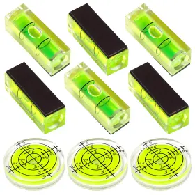 250822 AUNIWAIG Bubble Spirit Level Mini Magnetic Square