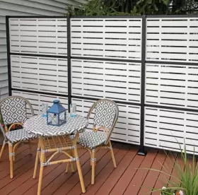 73050432 BARRETT OUTDOOR LIVING Line Post Screen Kit #3