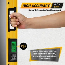 796647553909 BGHDAS Smart Digital Level Lcd Screen Magnetic #3