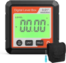 2021008 DIGITAL Abizarch Angle Finder Magnetic Gauge Lcd Tool