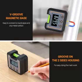 IKT03 DIGITAL Inkuen Level Angle Gauge Finder Bubble #3
