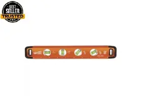 445044756712 EDGE Torpedo Level Bubble Vials Ruler Straight