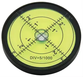 760587693636 BUBLEVL Round High Precision Accuracy Cardan Bu