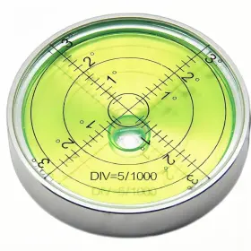 BFHD-6012 BUBLEVL Bullseye Bubble Level Accuracy Round High