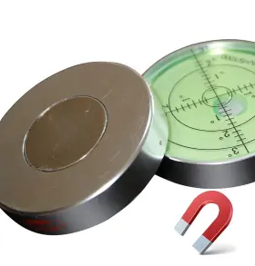 727040188917 CATERPILLAR RED Magnetic Spirit Bubble Level Cir #2