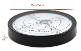 601308133935 CHILOSKIT Precision Round Spirit Bullseye Bubble #2