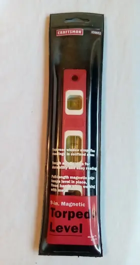 37032 CRAFTSMAN Sears Magnetic Torpedo Level Storage Sleeve