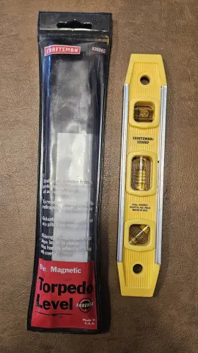 9-39982 CRAFTSMAN Sears Magnetic Torpedo Level