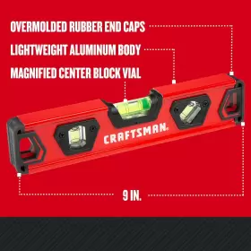 CMHT82390 CRAFTSMAN Torpedo Level Shock Absorbing End Caps #2