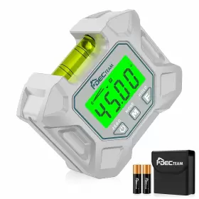 AG02 DECTEAM Digital Goniometer Magnetic Protractor Level