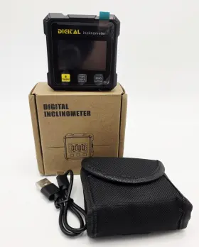 251216967 DIGITAL Inclinometer Usb Rechargeable Tilt Hold
