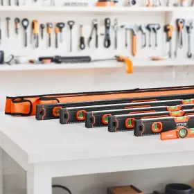 6456457 DOBA Torpedo Level Box Set Bubble Vials Ruler