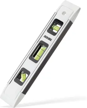 030630 DOWELL Magnetic Torpedo Level Mini Bubble Box Spirit