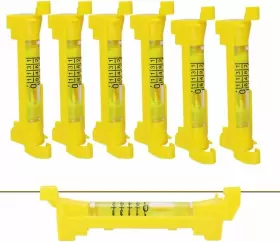 HY030638 DOWELL Bubble Line Level Scale Mini Spirit