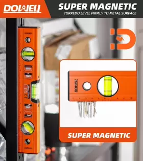 HY030660 DOWELL Magnetic Spirit Level #2