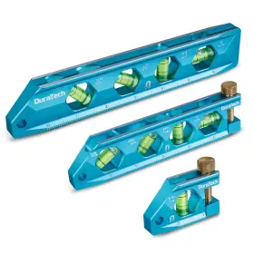 820909707288 DURATECH Level Tool Set Magnetic Torpedo
