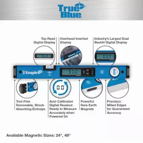 313023217226 EMPIRE Magnetic Digital Box Level Leveling Tool #2
