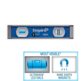 313108454461 EMPIRE Ultraview Led Torpedo Level