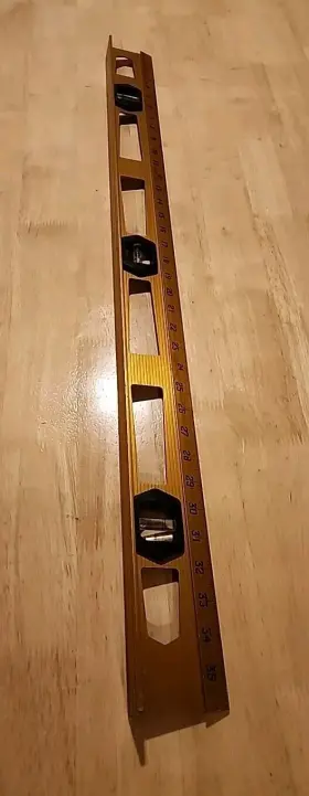 450-24 EMPIRE Anodized Level Dual Standard Rulers