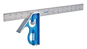 E280 EMPIRE LEVEL Combination Square Steel Blade Vile
