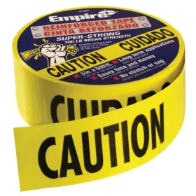 76-0600 EMPIRE LEVEL Caution Tape Dutyreinforced Roll