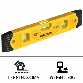 FSL230PC FIRECORE Magnetic Torpedo Level Shockproof Toolbox #2