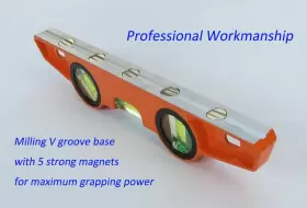 183017 FITOOL Magnetic Scaffolding Spirit Level Milling Base #3