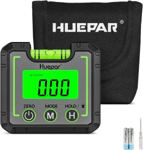 AG01 FLGF Huepar Digital Level Angle Gauge Mini Finder Box