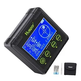 AG03-ANGLE FLGF Digital Gauge Protractor Bubble Finder Dual