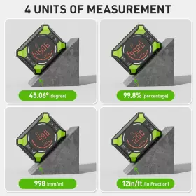 AG2L FUZHOU YUXIN ELECTRONICS CO Huepar Angle Gauge Digital #3