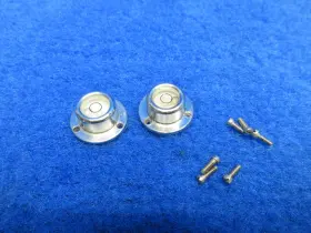 2-06000 G-B Geier Bluhm Level Bullseye Bubble Chromed