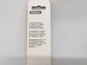 305ME GENERAL TOOLS Flexible Precision Rule Steel #3