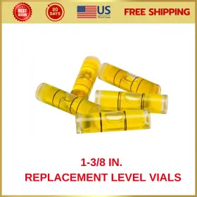 LB-138 GOOF PROOF SHOWER Level Vials