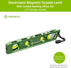 313020689620 GREENLEE Magnetic Torpedo Level Conduit Bending #2