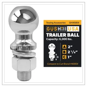 GH-2A8B01-BB03MA01 GUSHILL Trailer Hitch Ball