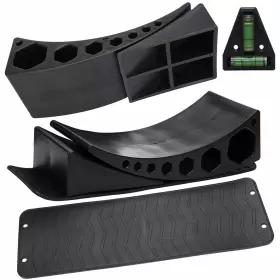778862070287 HOMEON WHEELS Pack Camper Leveler Curved Blocks