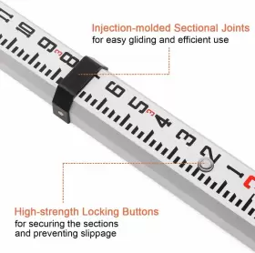 Flgf-grade-rod HUEPAR Sections Telescopic #3